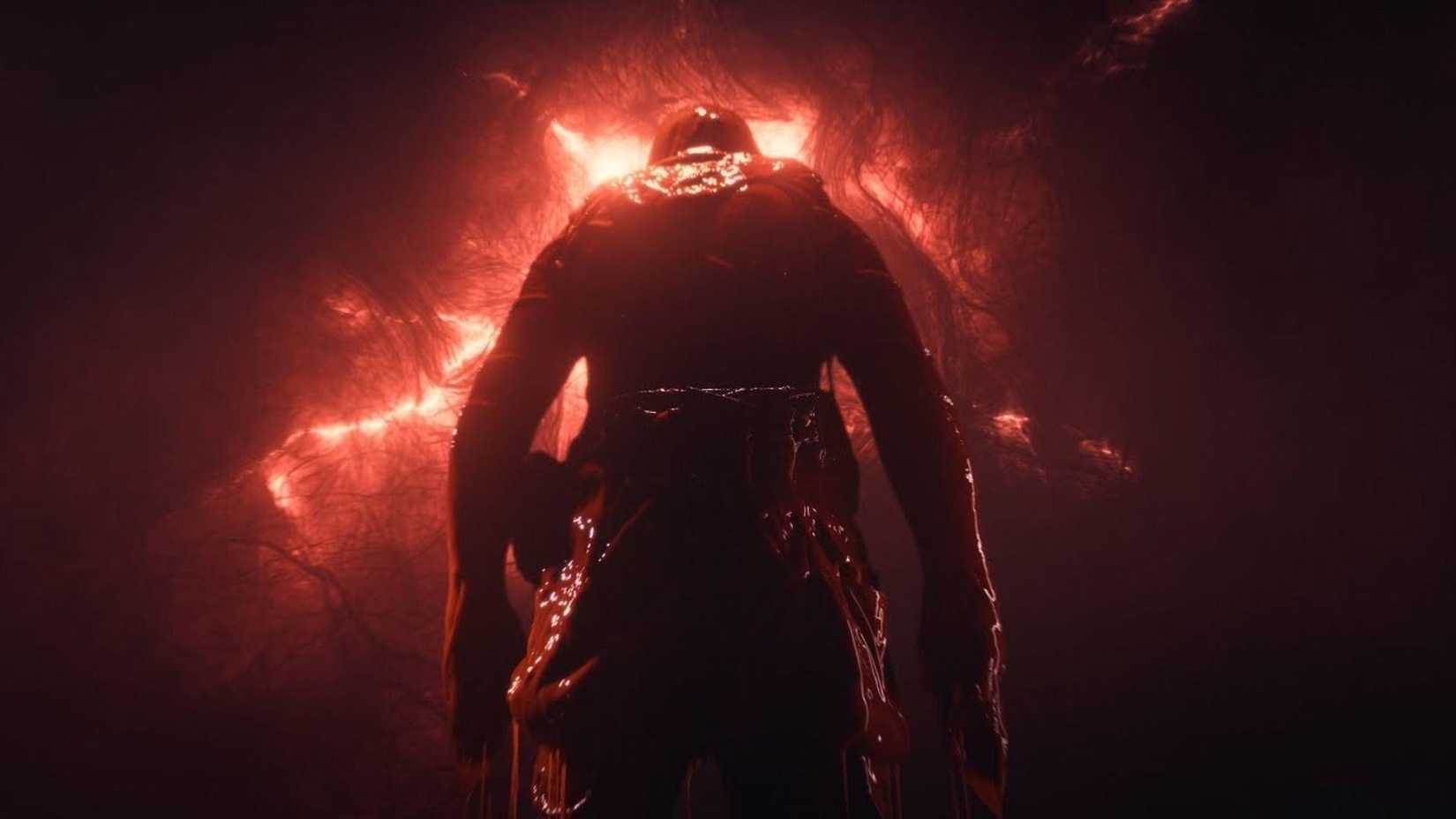 Man from behind in Iron Lung