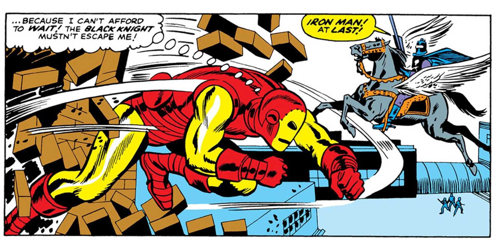 iron man vs black knight