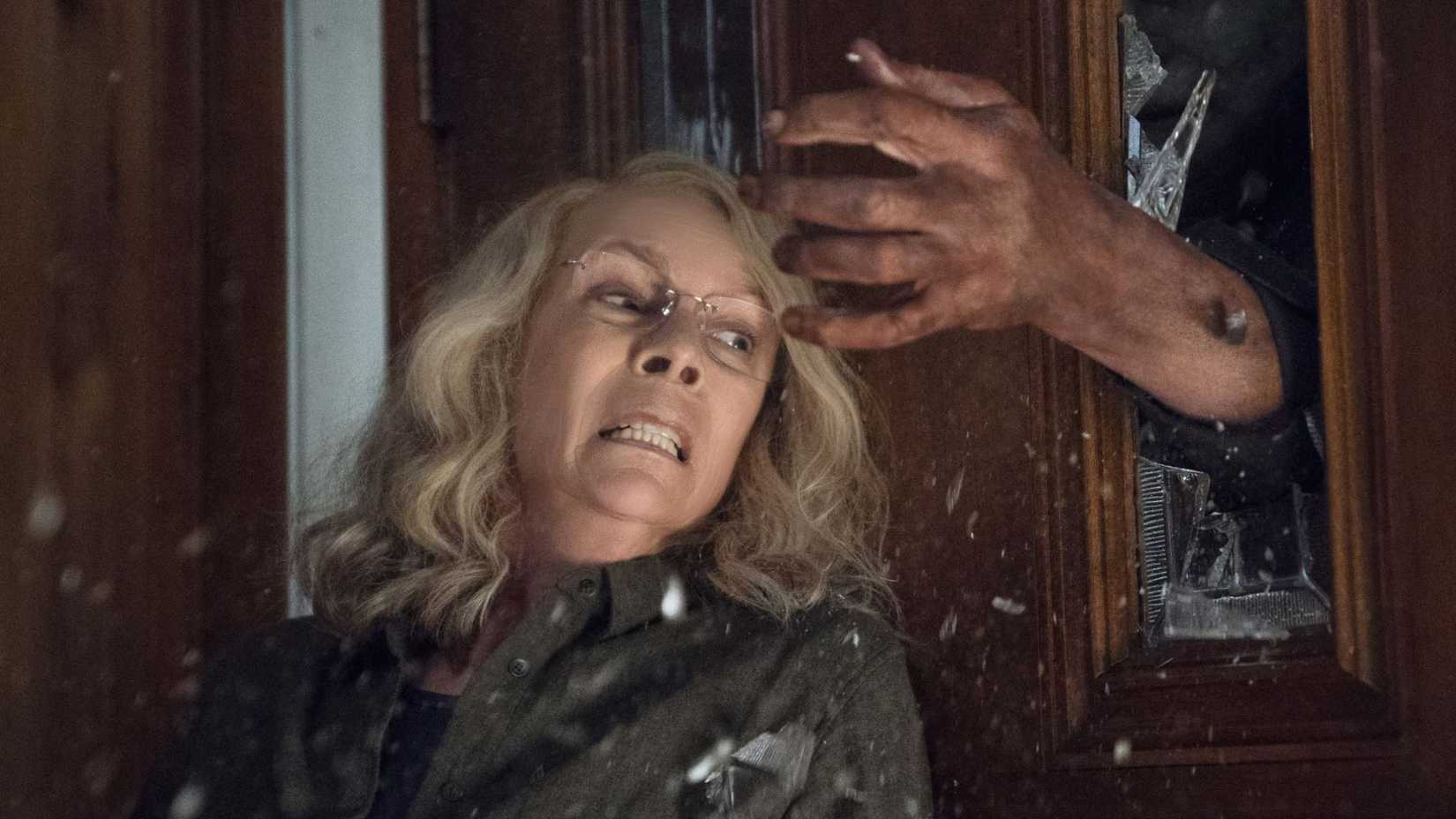 Jamie Lee Curtis como Laurie Strode em Halloween