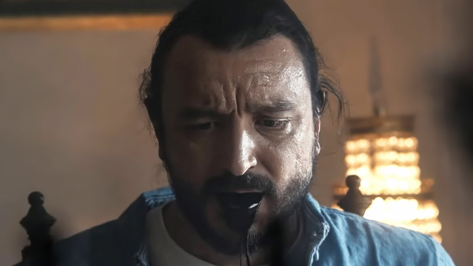 David Pareja as Jesus in The Coffee Table