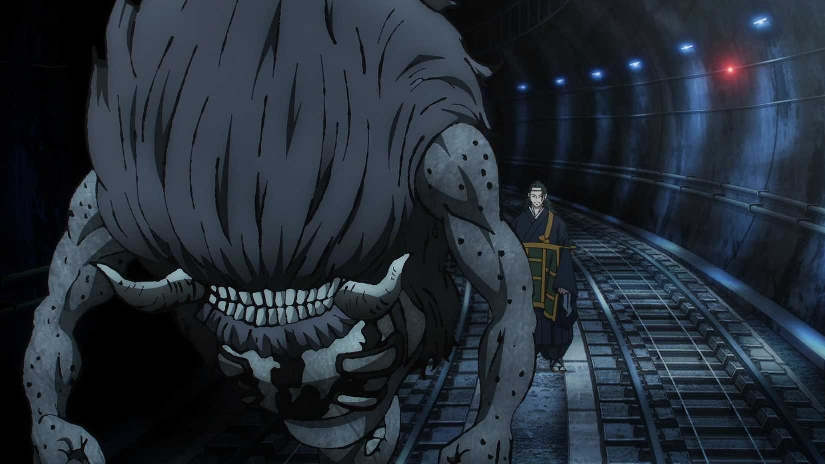 Jujutsu Kaisen Déité de la variole pseudo geto kenjaku mei mei