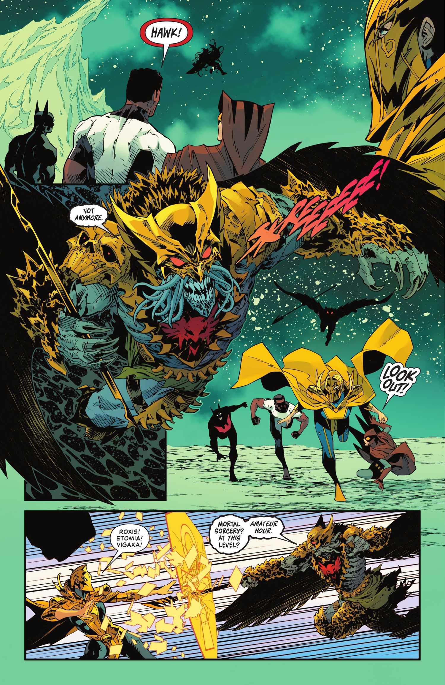 Justice League Unlimited #14 hawkman 2