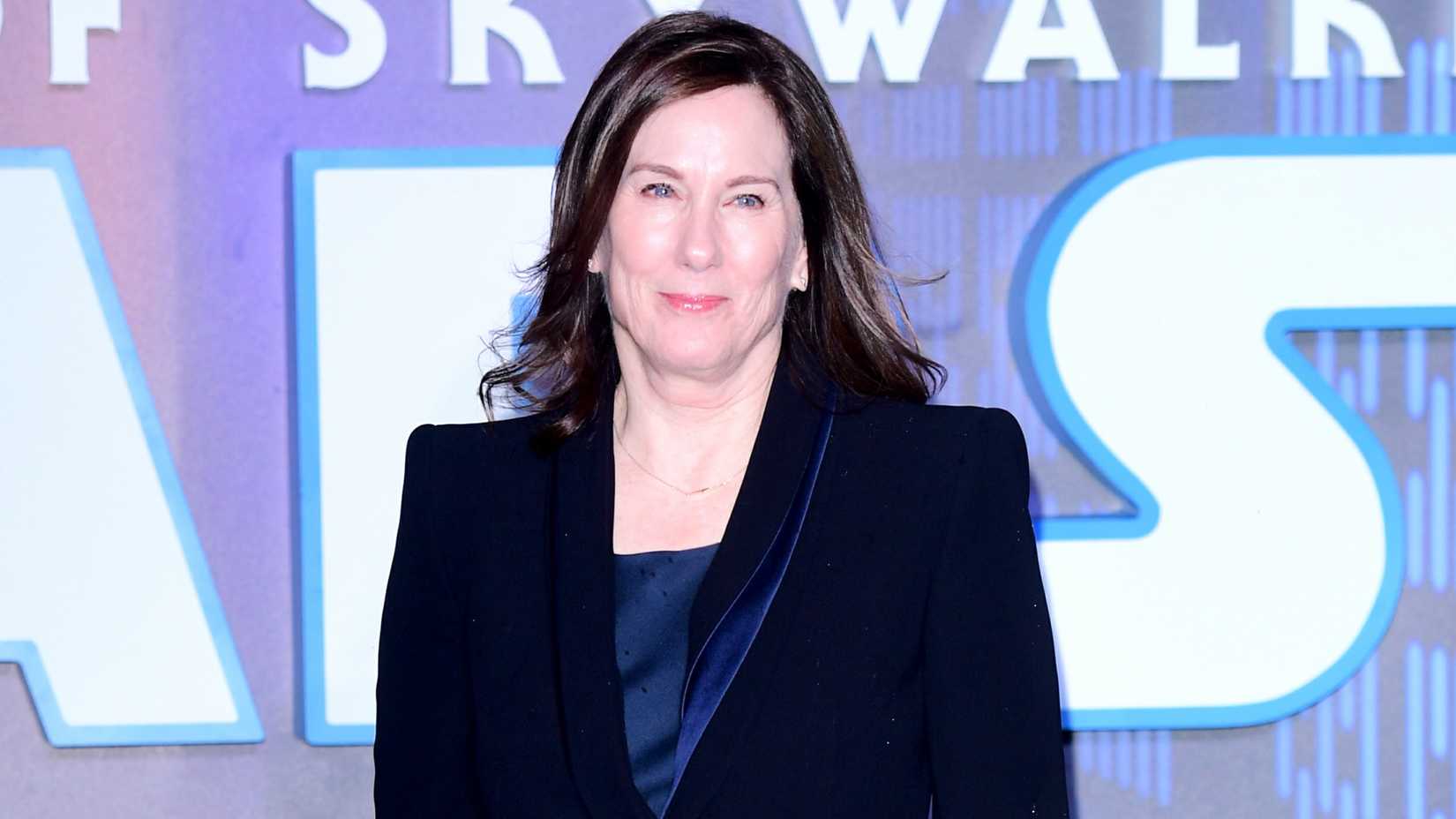 Kathleen Kennedy bei der Londoner Premiere von Star Wars: Der Aufstieg Skywalkers