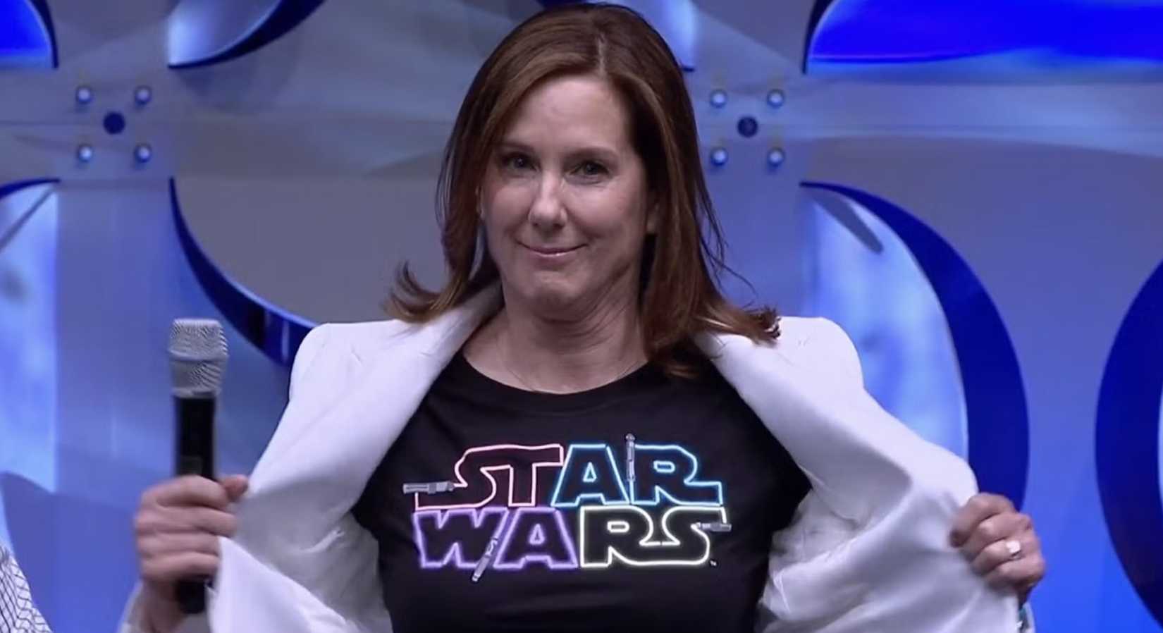 Kathleen Kennedy, presidente da Lucasfilm.
