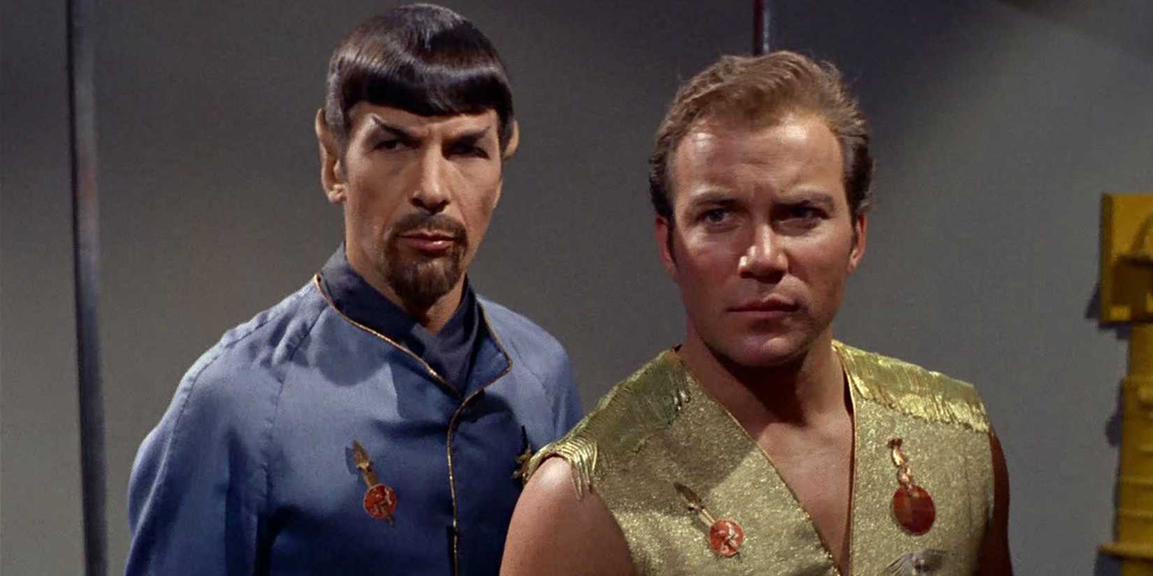 Kirk e Spock em Star Trek