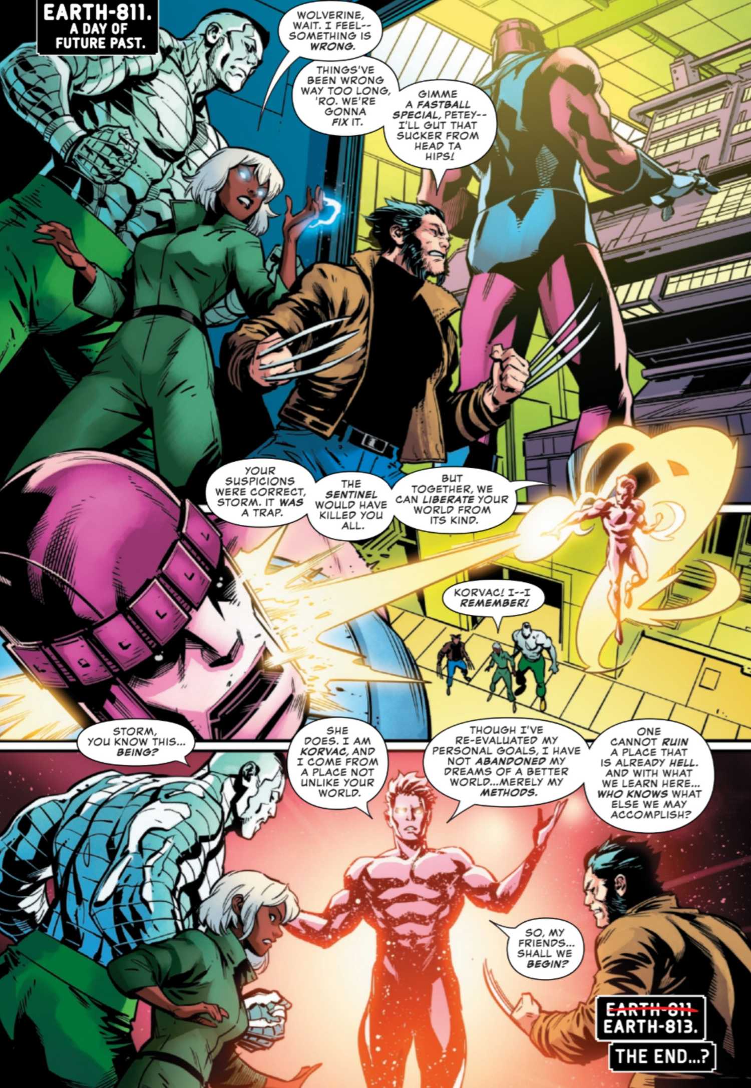 korvac enters the iconic x-men story days of future past