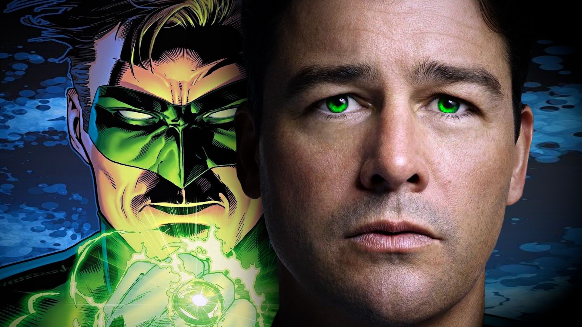 Kyle Chandler in Green Lantern Comic Art