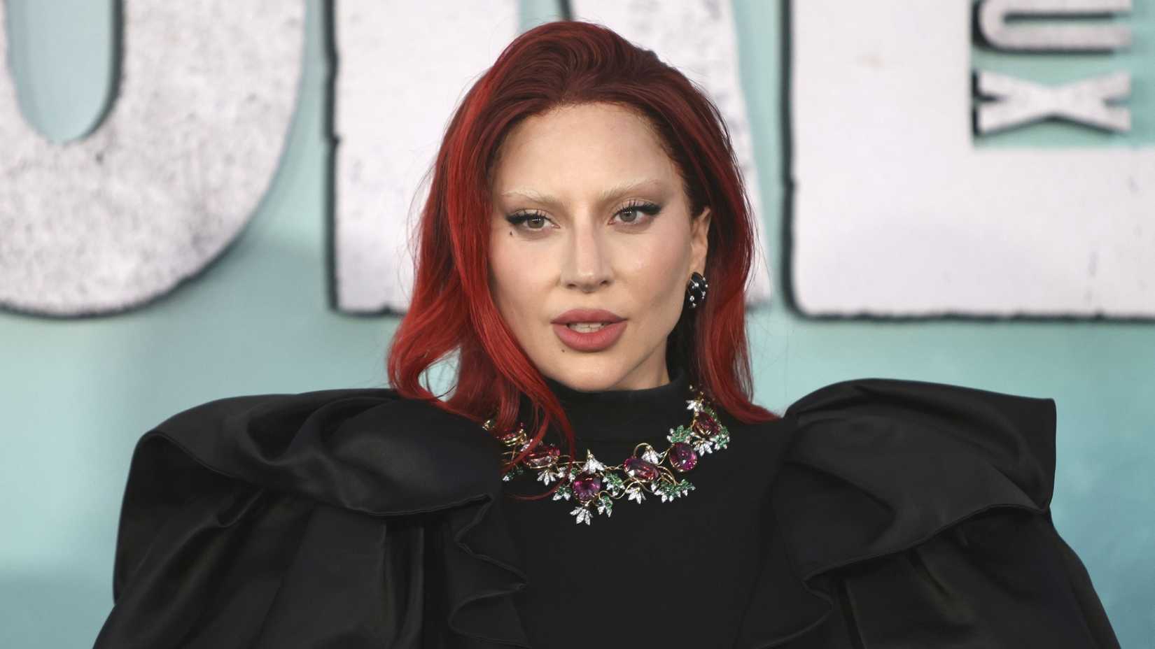 lady gaga on the red carpet