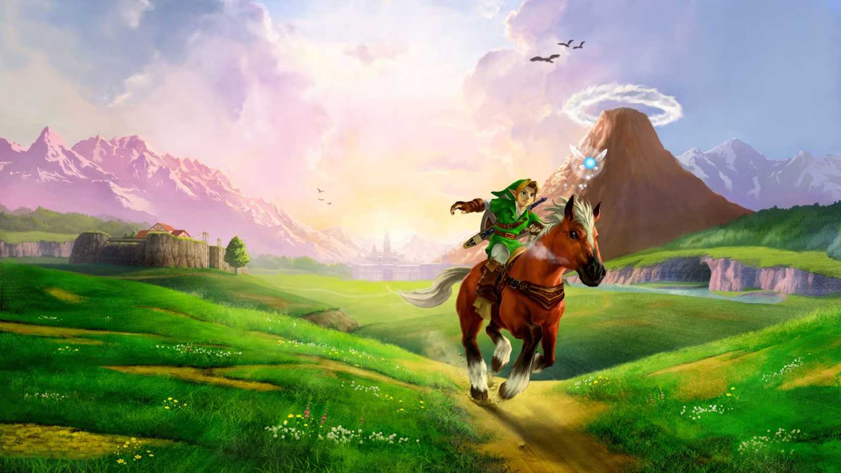 legend of zelda ocarina of time official art (1)