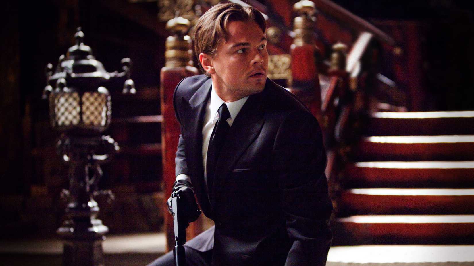 Leonardo DiCaprio como Cobb em Inception
