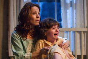Lili Taylor and Joye King in The Conjuring