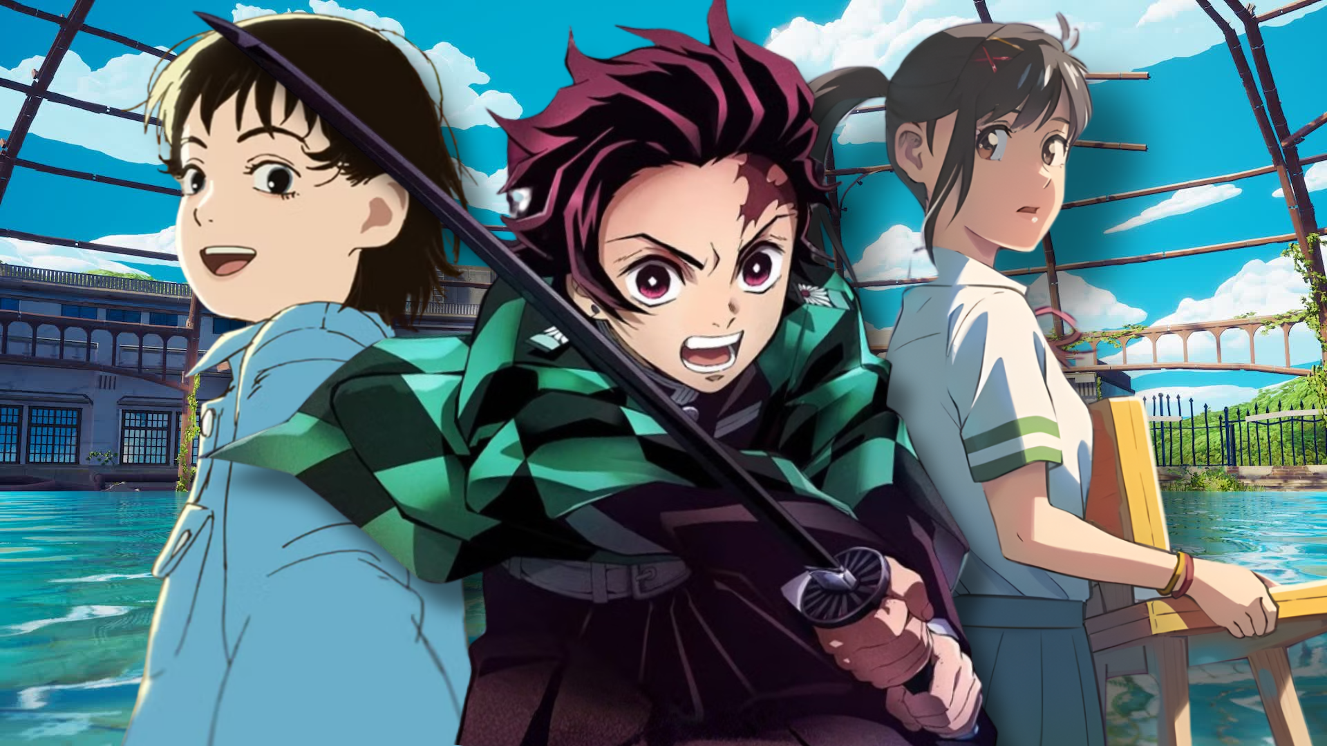 Look Back, Demon Slayer, and Suzume Featured Image