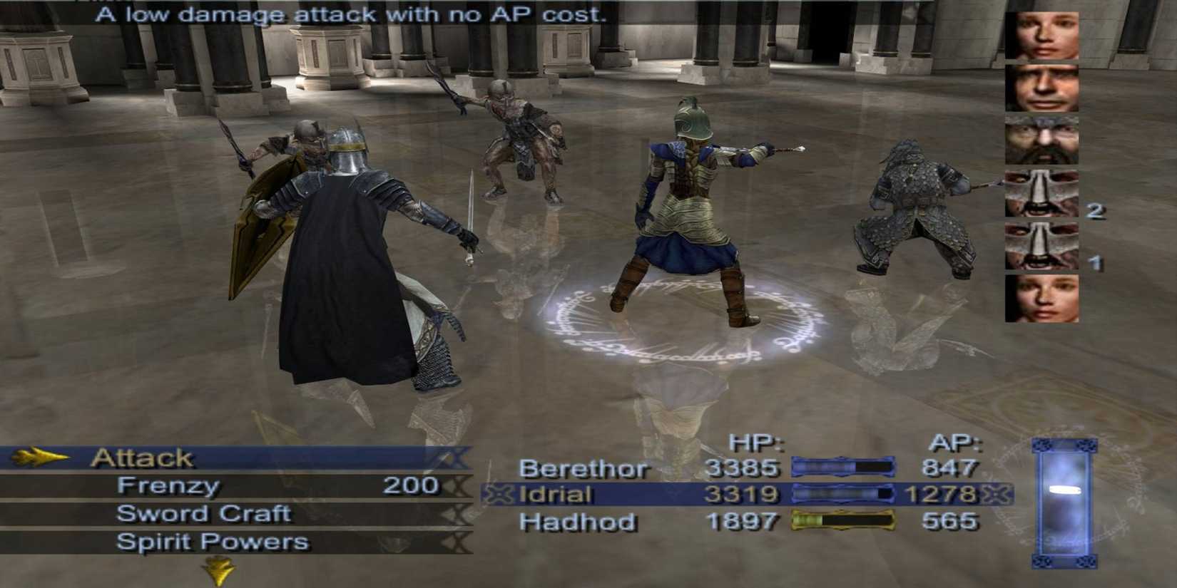 LOTR the Third Age gameplay screenshot