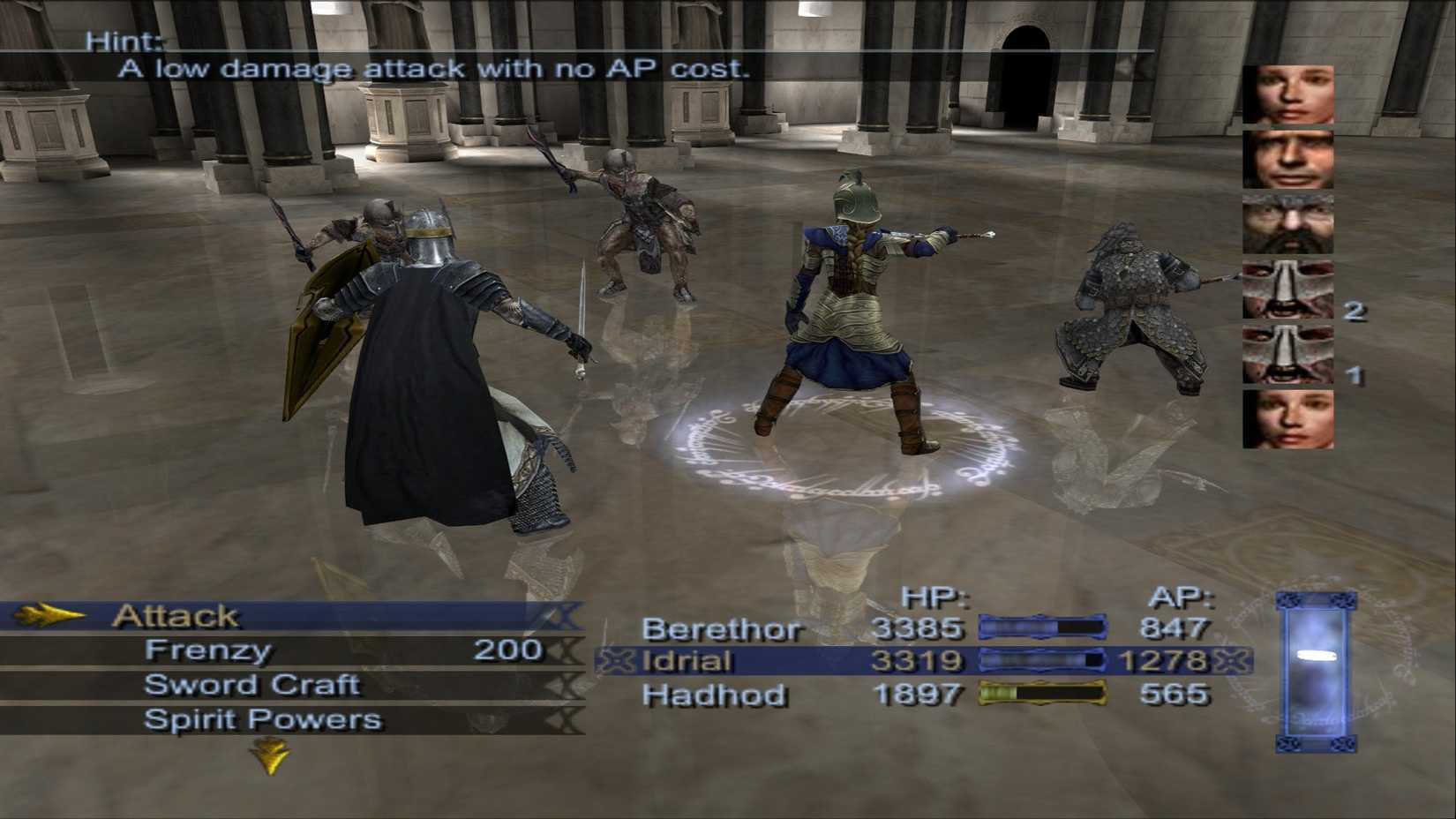 LOTR the Third Age gameplay screenshot
