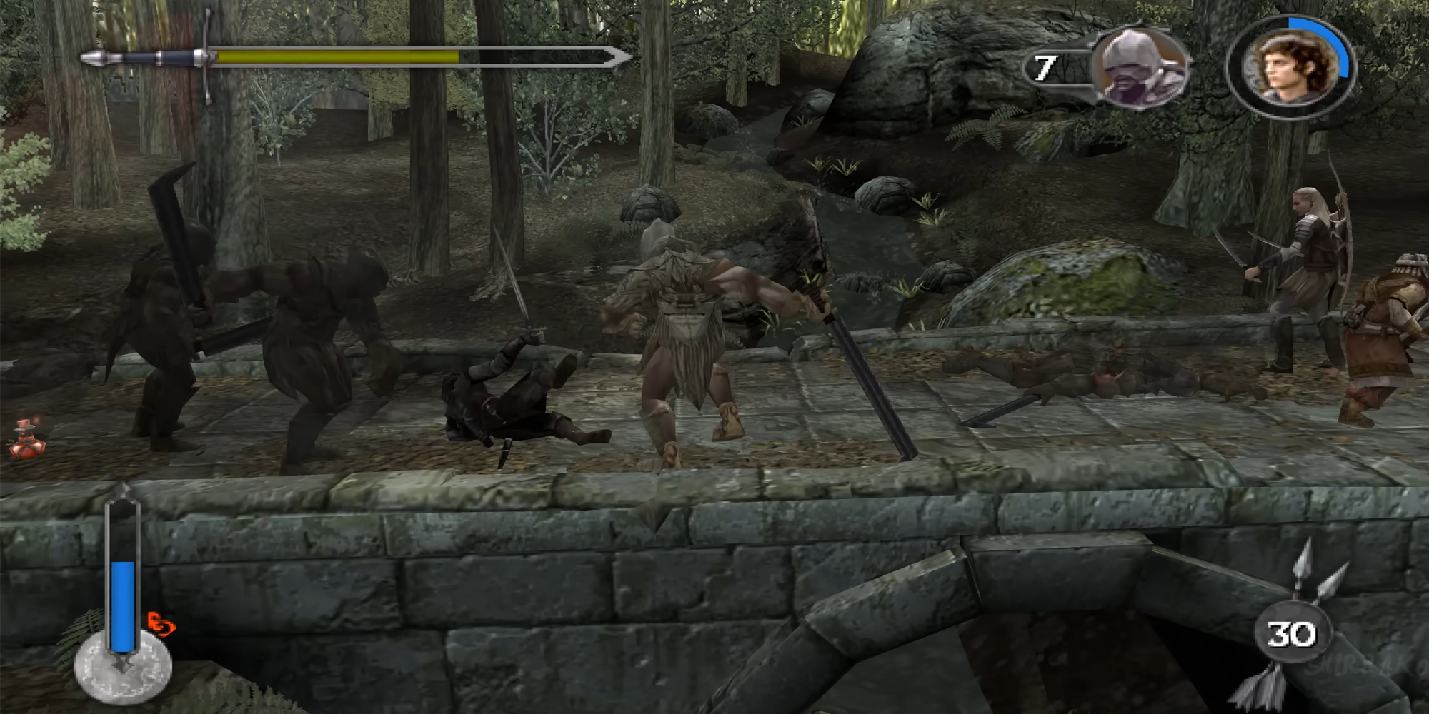 LOTR The Two Towers gameplay screenshot