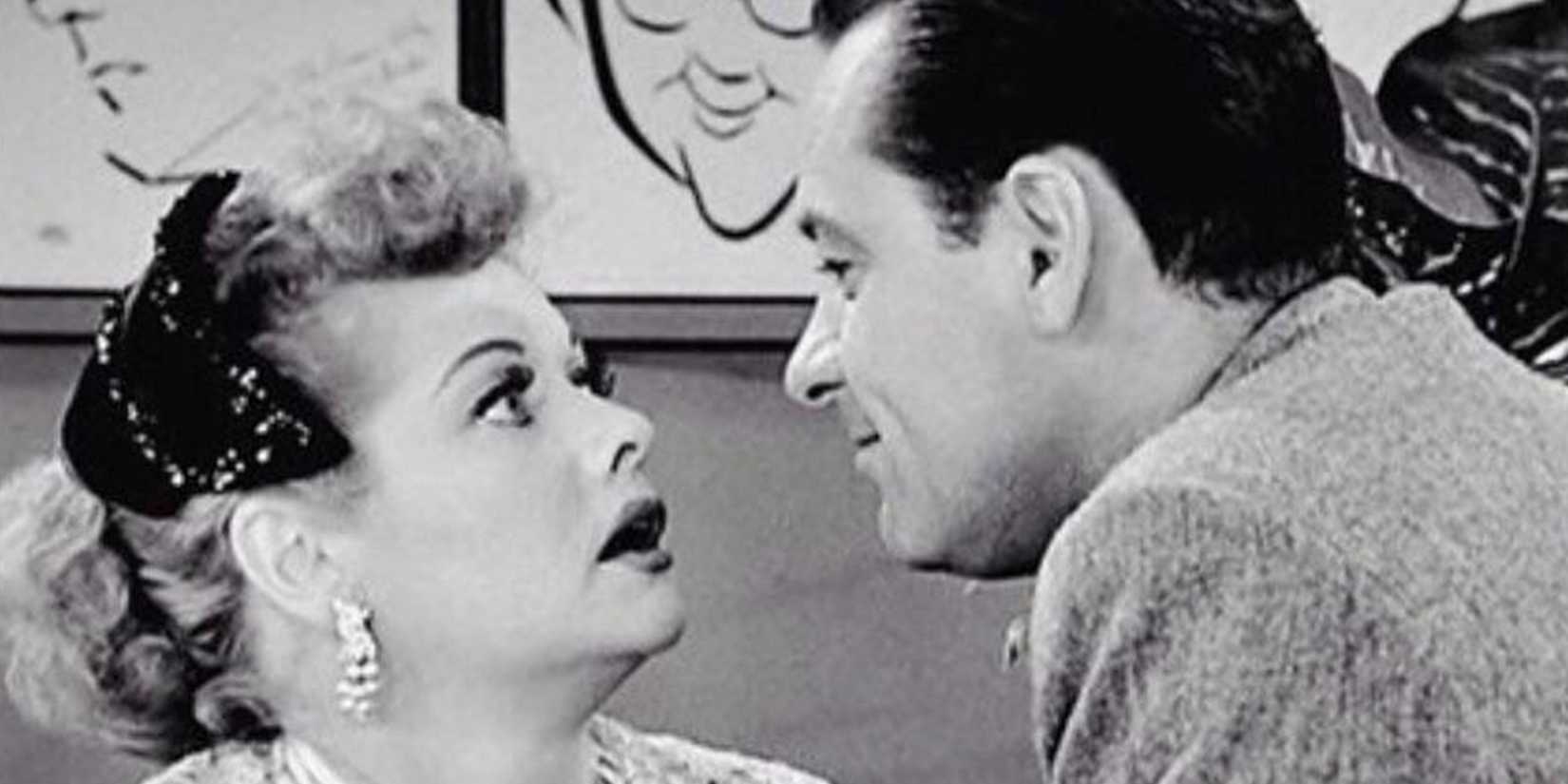 Lucy meets William Holden in I Love Lucy