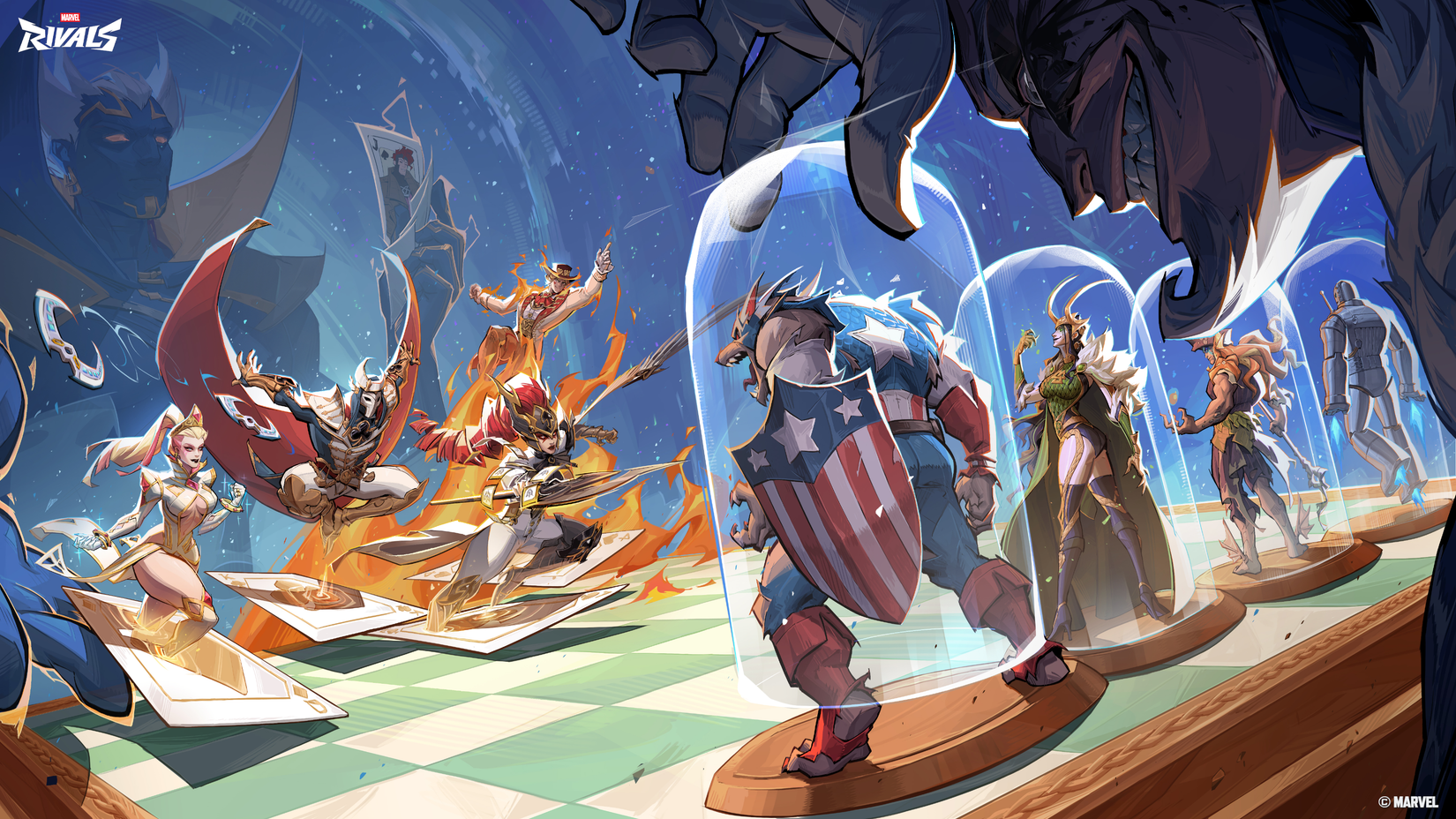 marvel rivals cosmic contest screenshot vanguards