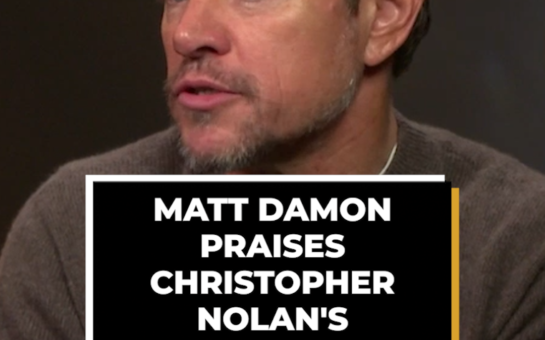 Matt Damon Praises Christopher Nolan's The Odyssey Screenplay