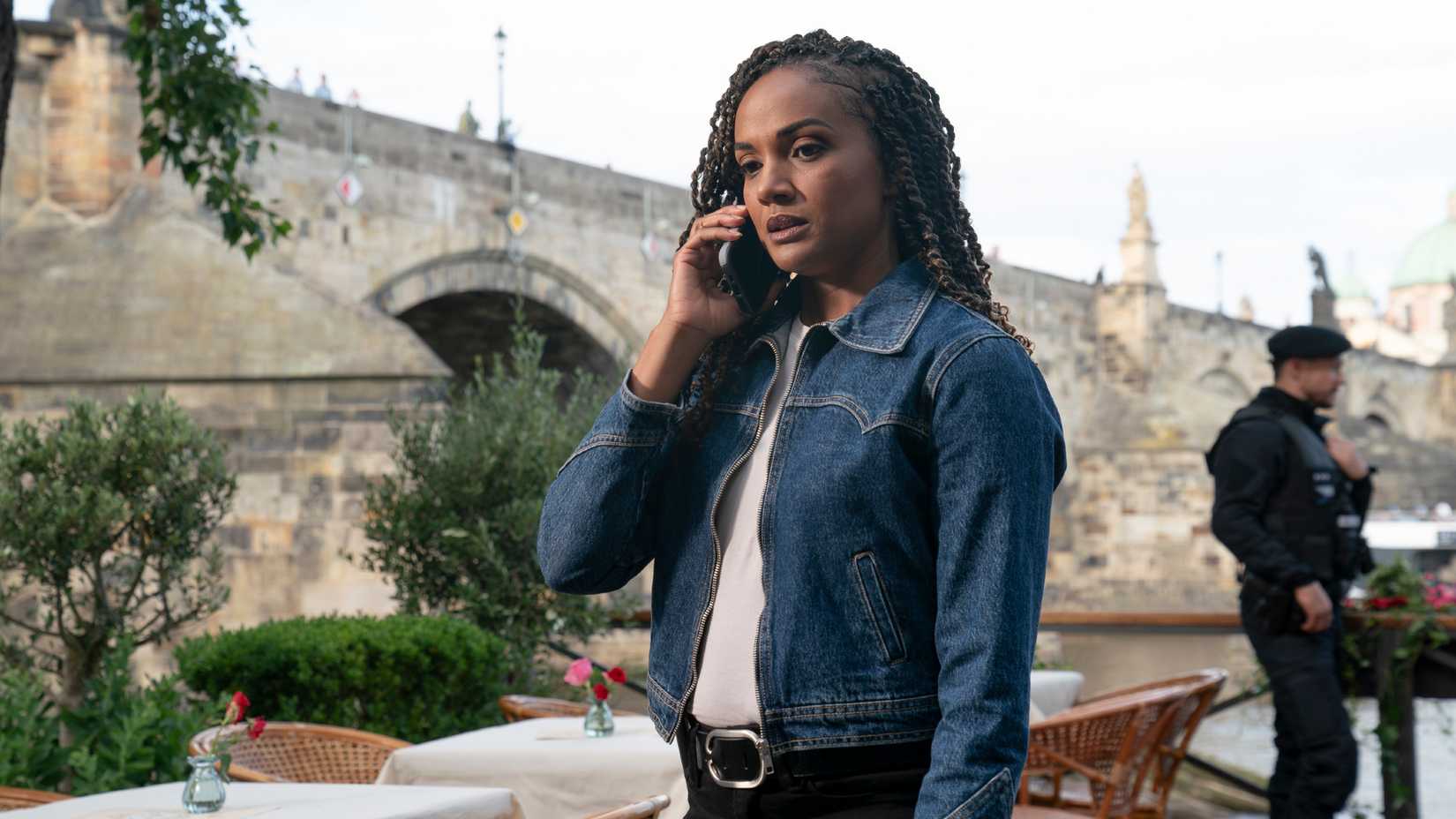 Mekia Cox as Nyla Harper on The Rookie.