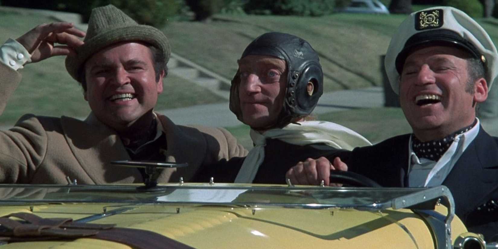 Mel Brooks dirigindo em O Sétimo Símbolo