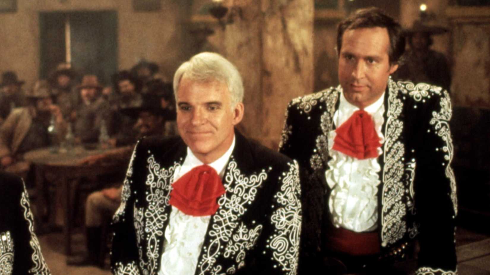 Steve Martin and Chevy Chase in Three Amigos