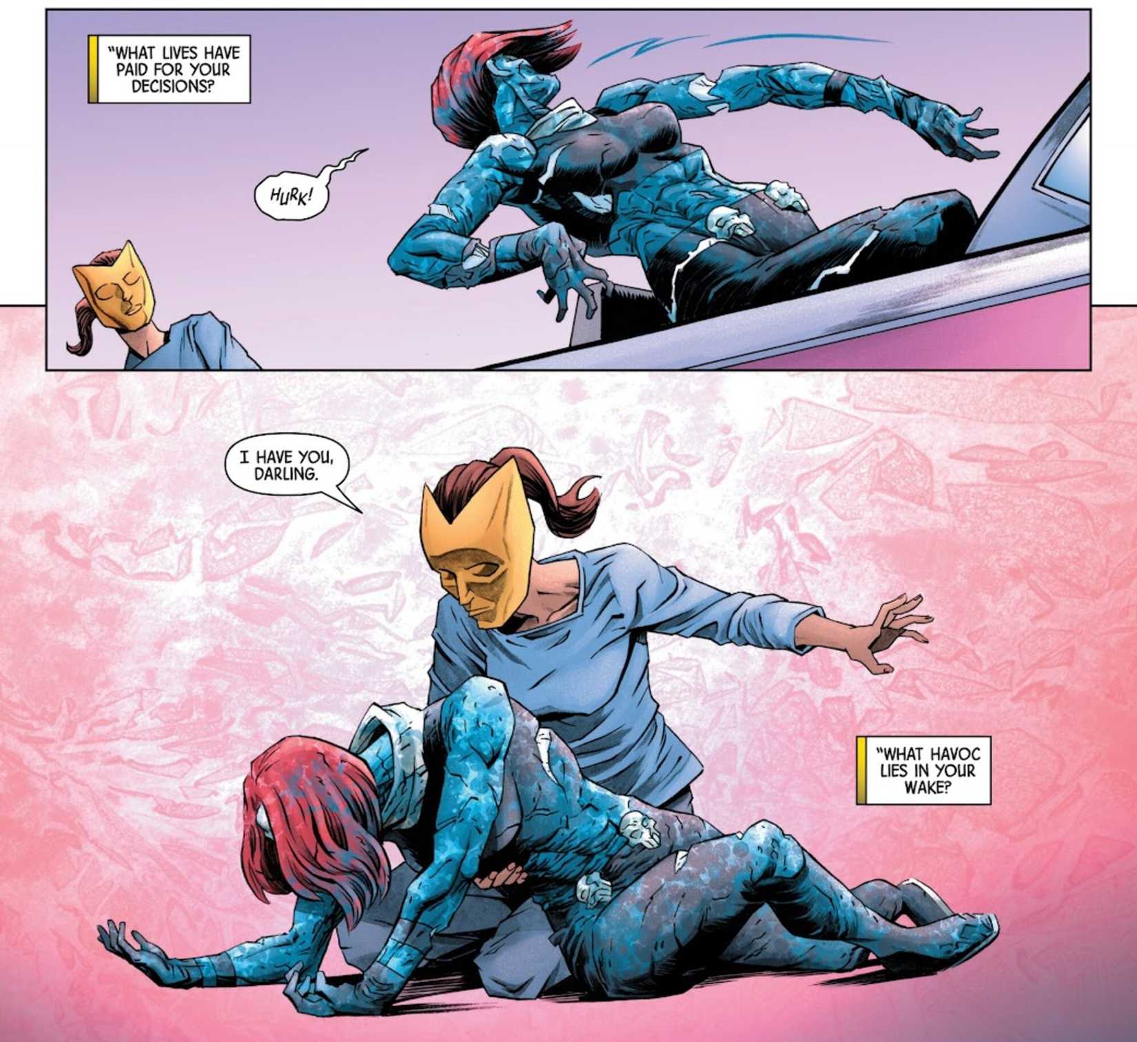 mystique's new design in her solo series 2