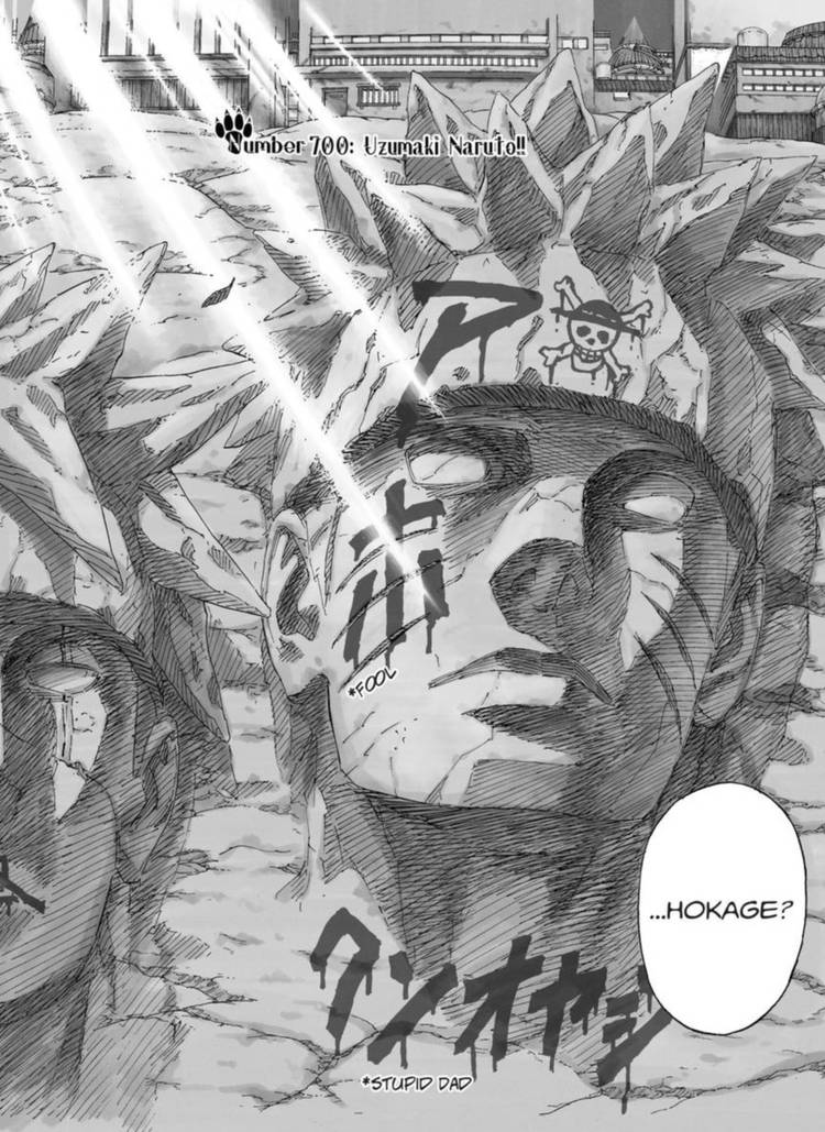 Naruto Hokage Rock With Straw Hat Jolly Roger