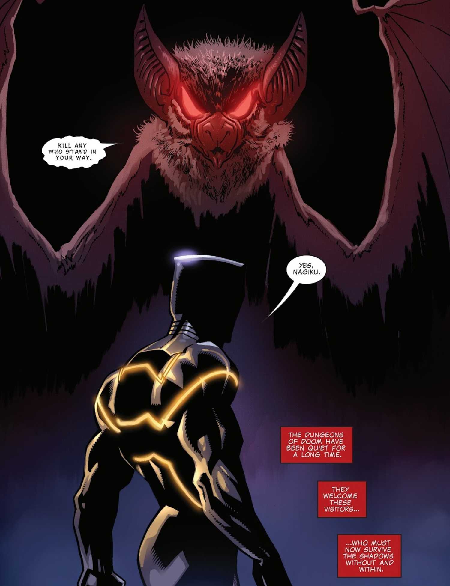 new black panther umbra and his dark god