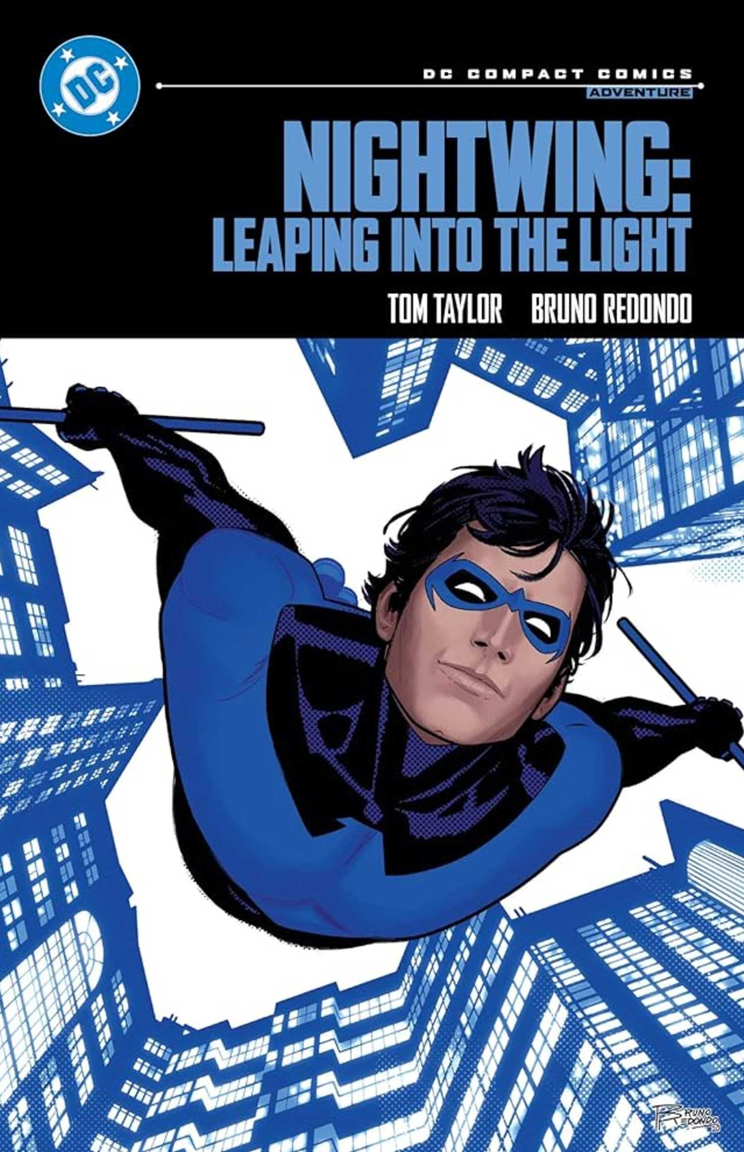 nightwing leaping into the light dc compact comics