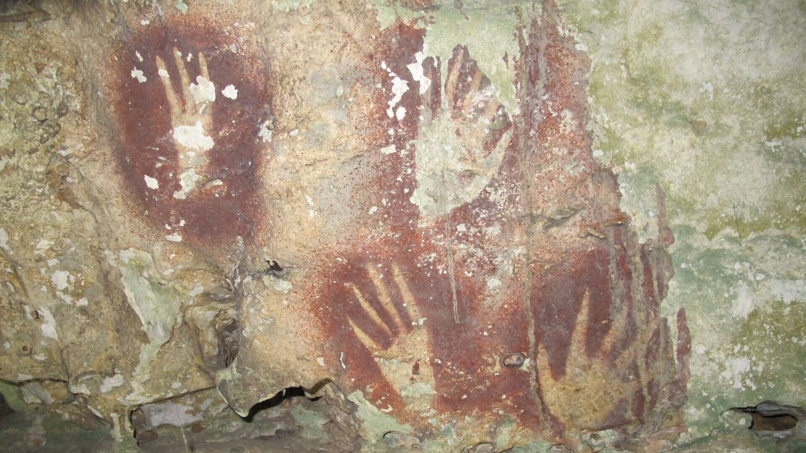 Oldest Cave Art Discovered in Indonesia: Hand Stencils Dated at 67,800 Years Old