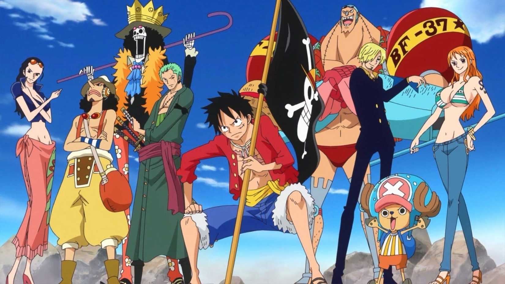 Les pirates au chapeau de paille de One Piece