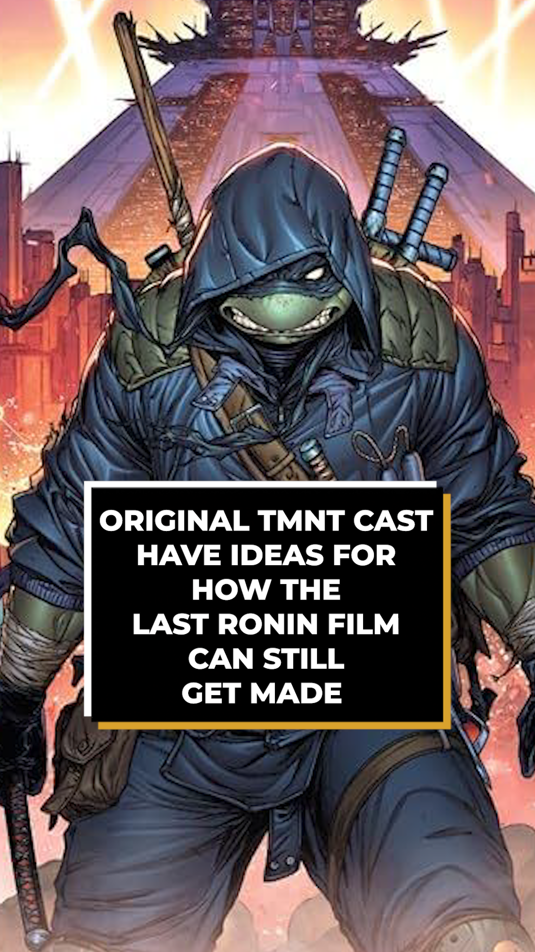 Original TMNT Cast Have Ideas of How Last Ronin Film Can Still Get Made
