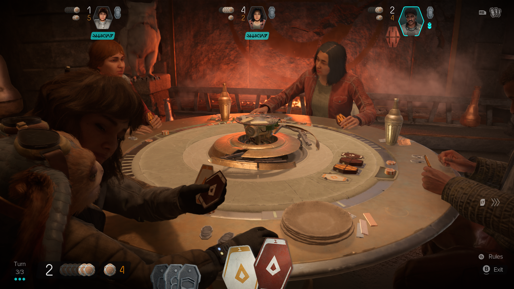 star wars outlaws sabacc minigame gameplay