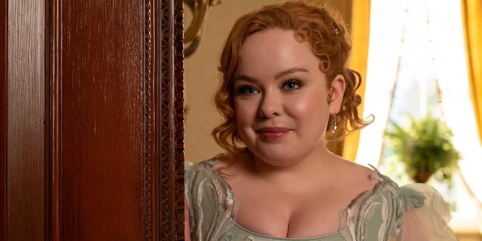 Nicola Coughlan as Penelope Featherington in Season 3 Episode 5