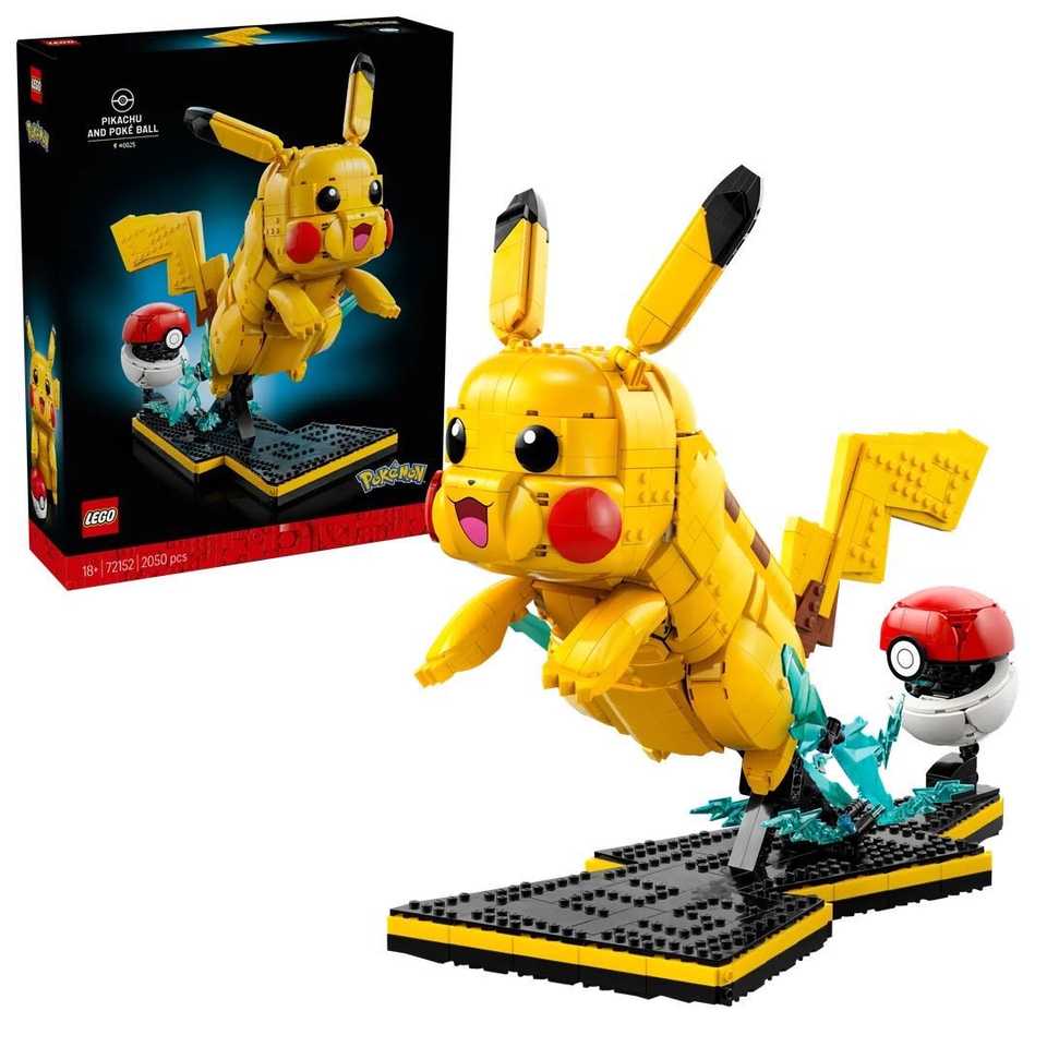 Language Pikachu Set First-Ever LEGO Pokémon Sets Officially Revealed, RIP Our Wallets