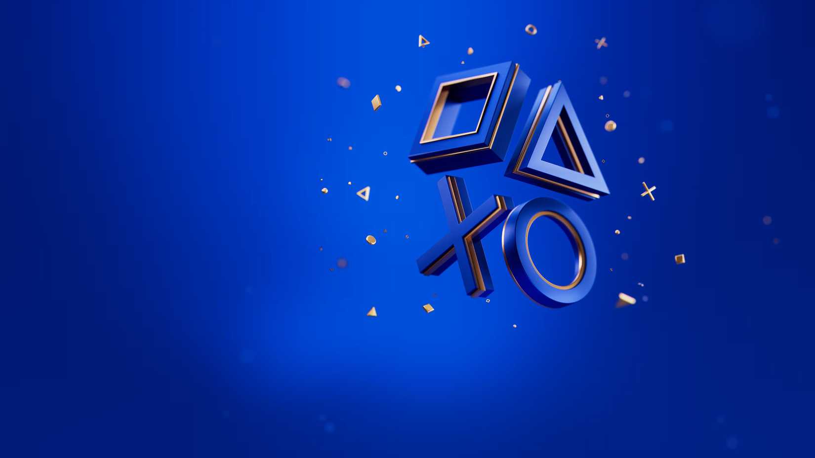 PlayStation Logo Blue Backdrop