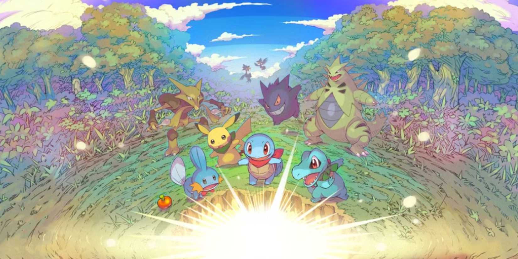 Pokemon Mystery Dungeon promotional art
