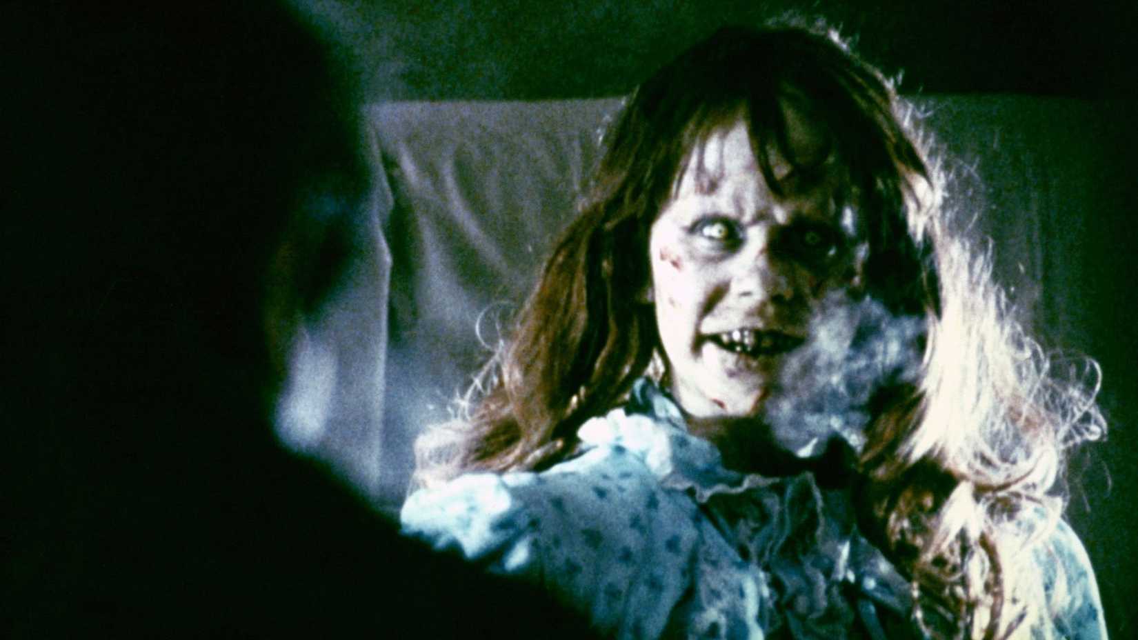 Regan possuída em O Exorcista.