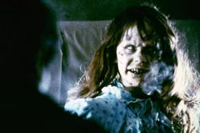 Possessed Regan in The Exorcist