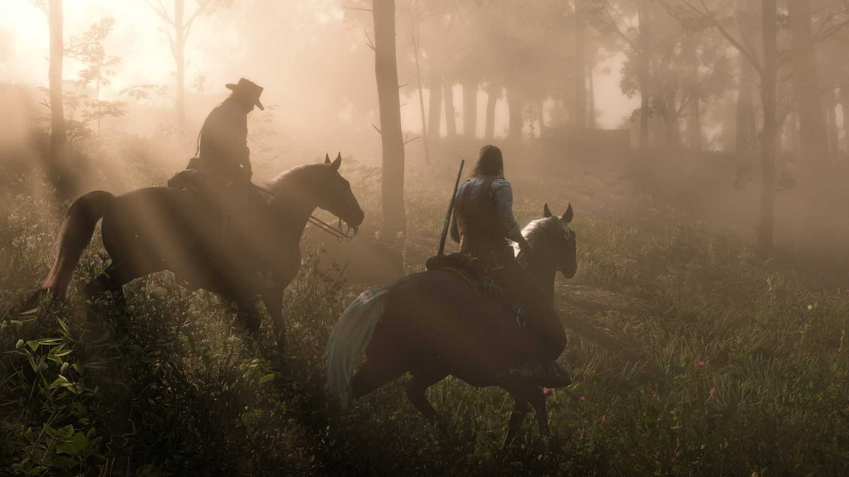 Red Dead Redemption 2 John and Arthur