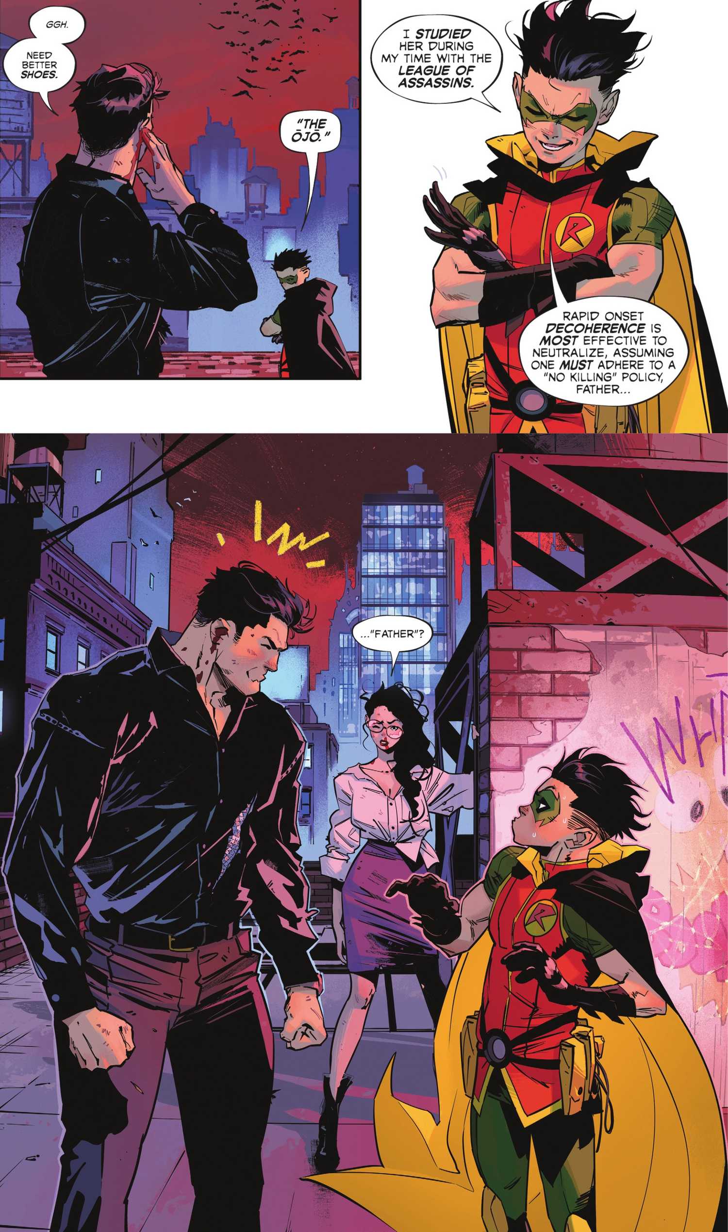 Robin Accidentally Exposes Batman's Secret Identity