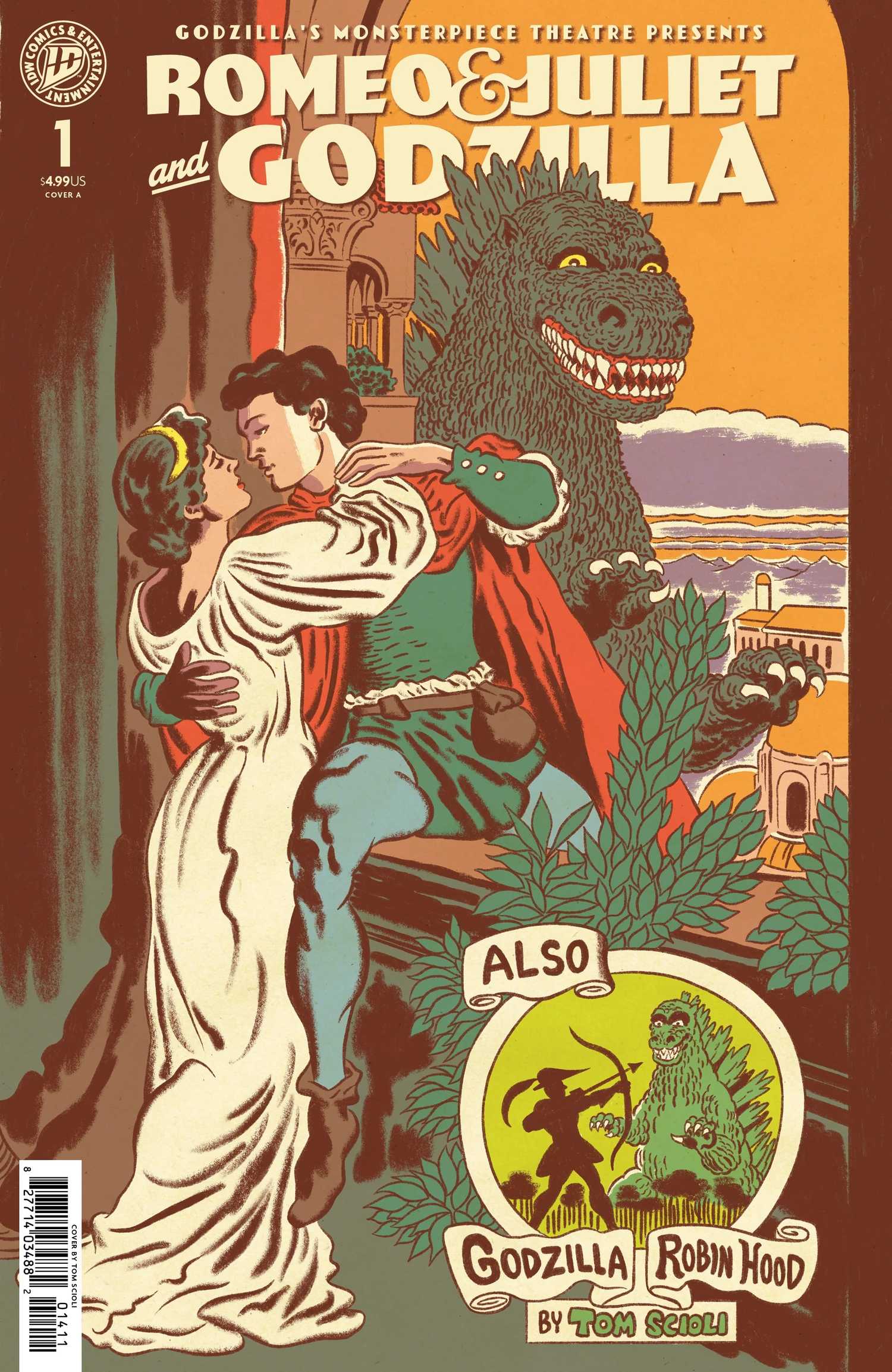 Romeo and Juliet and Godzilla 1 COVER 1
