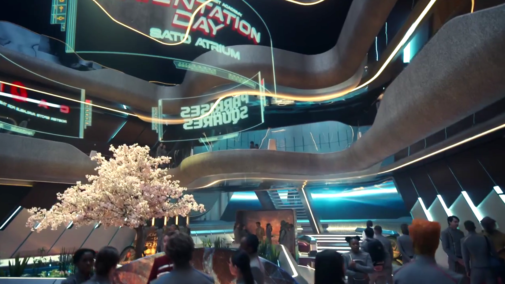 Sato Atrium Starfleet Academy