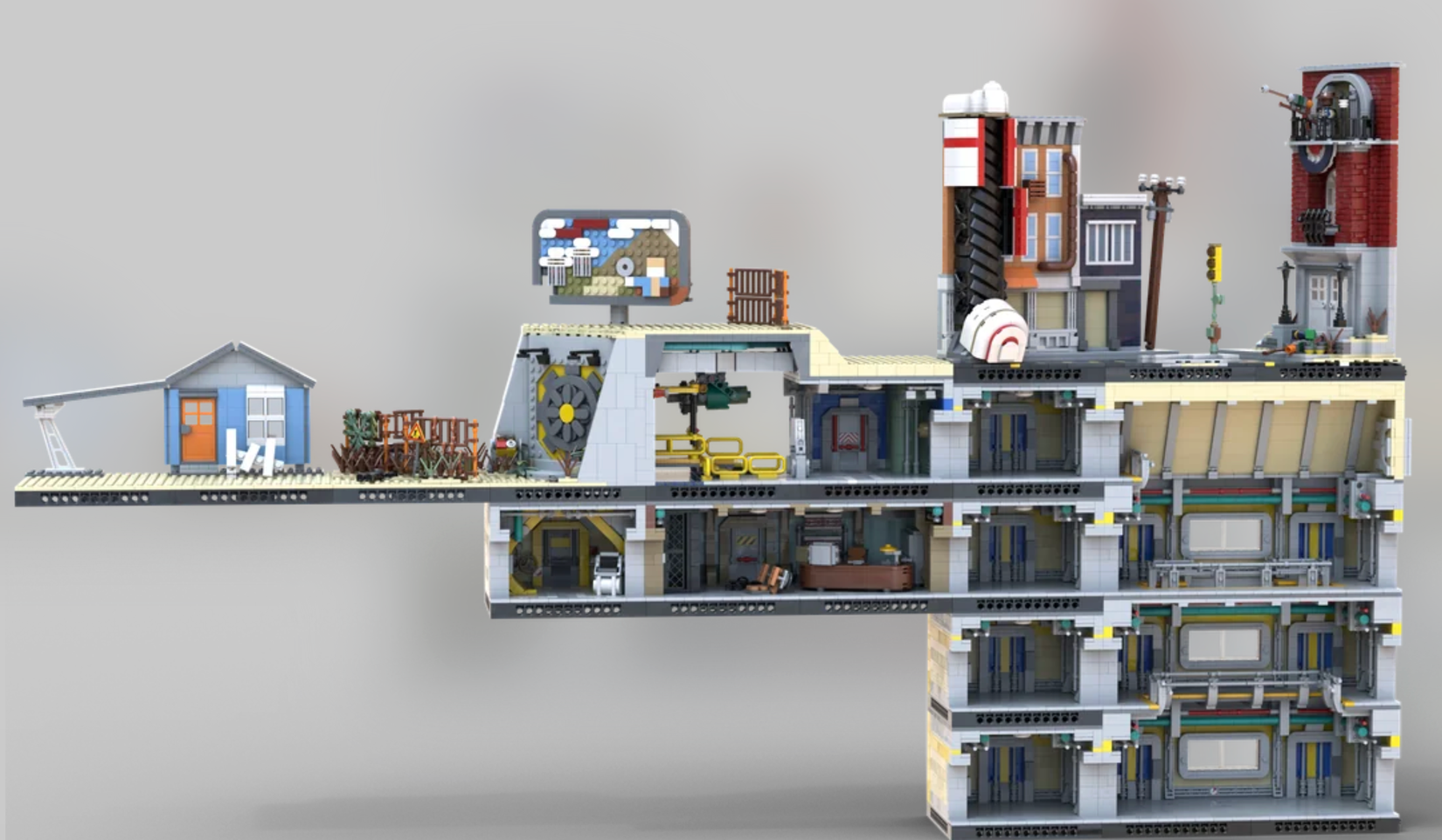 LEGO Fallout Vault