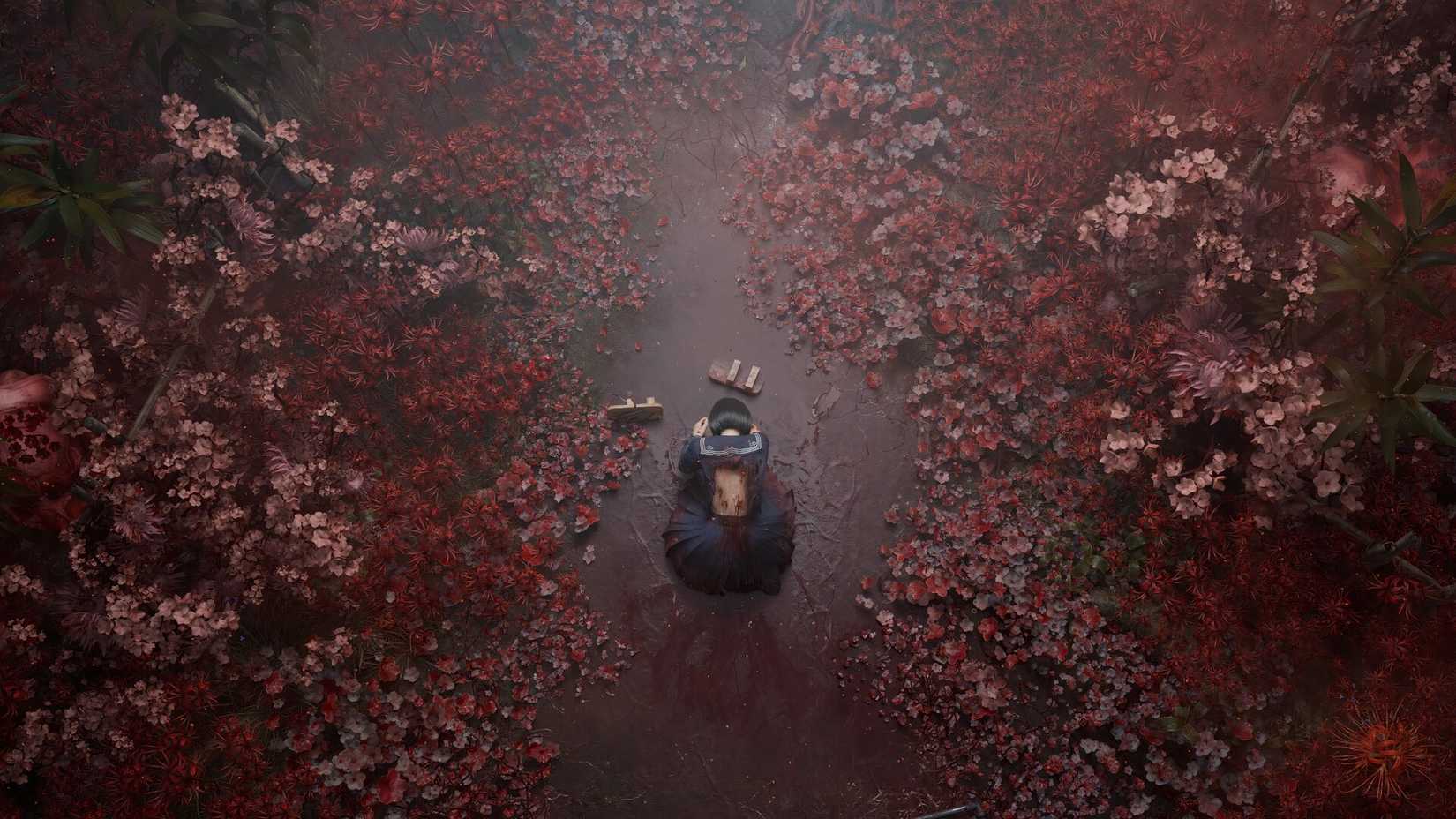 silent hill f fatal frame 2 crossover costumes