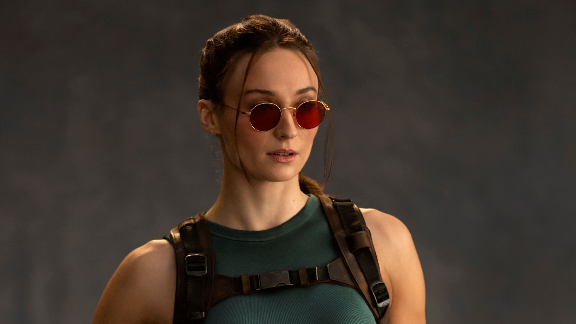 Sophie Turner as Lara Croft in Tomb Raider Prime series