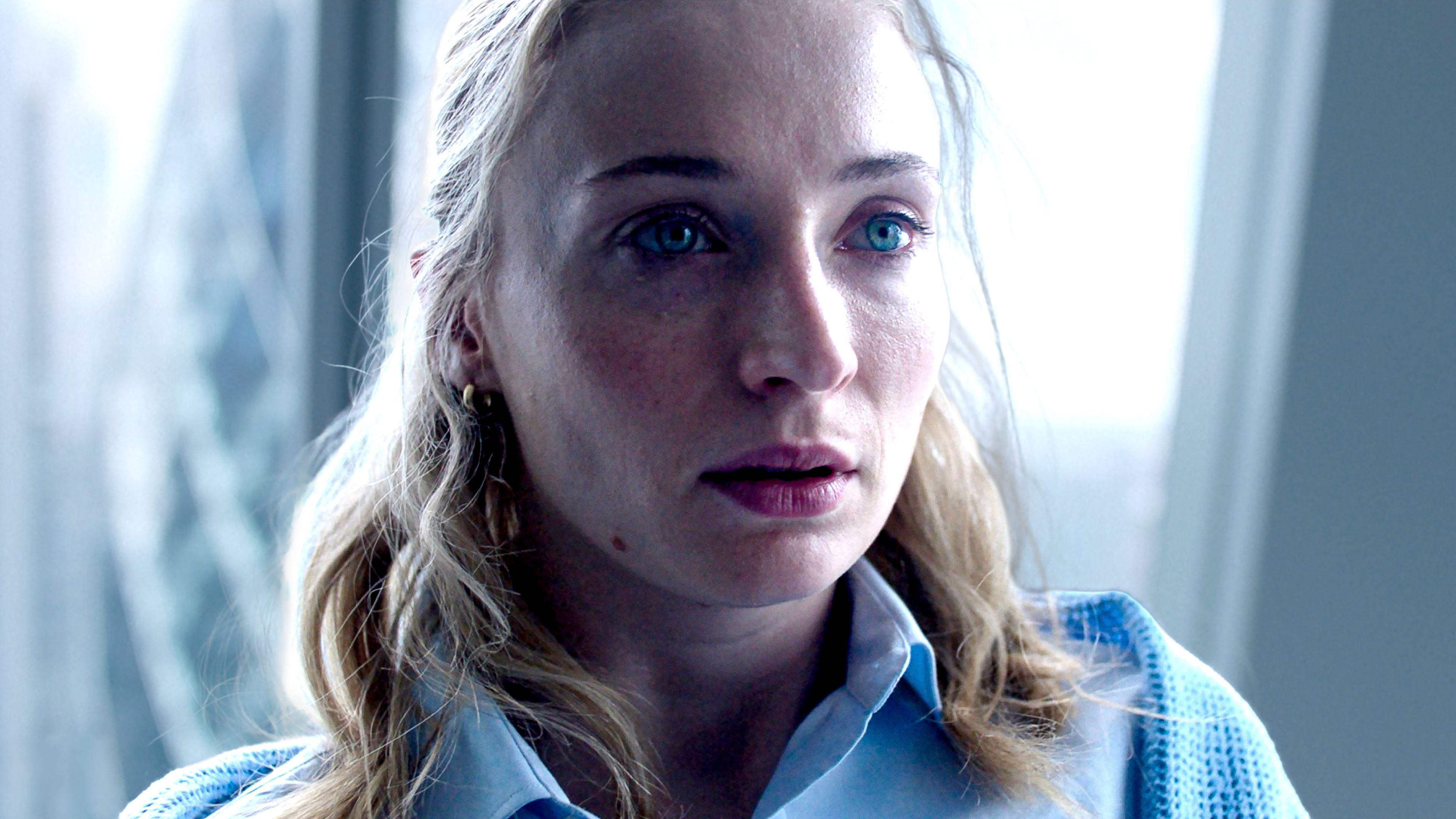 Sophie Turner Interrogated In Exclusive Clip From Prime Video Thriller Steal