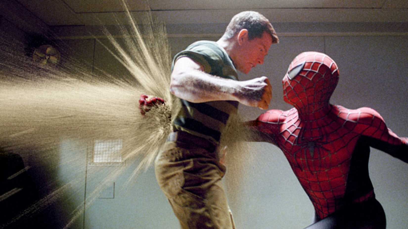 Homem-Aranha contra Sandman em Homem-Aranha 3