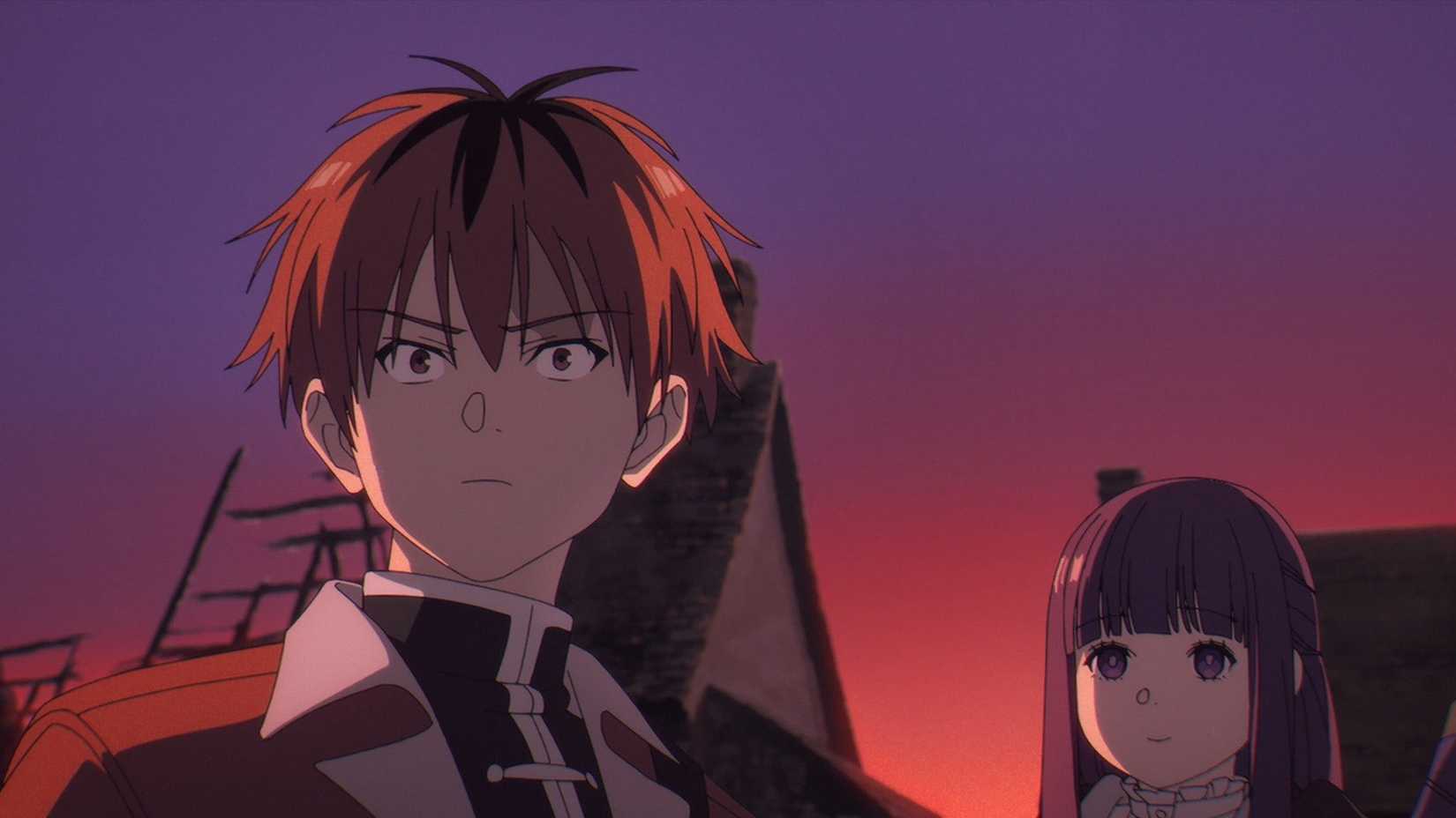 Stark and Fern in Frieren Beyond Journey's End Season 2 Episode 2