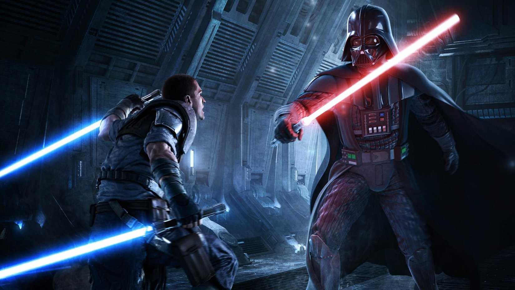 Starkiller vs Darth Vader in Star Wars: The Force Unleashed
